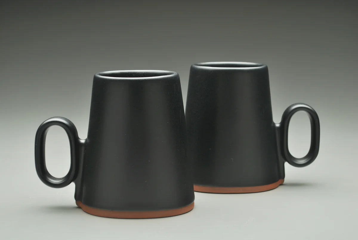 Eshelman Pottery - Oval Cup (Copen Blue)