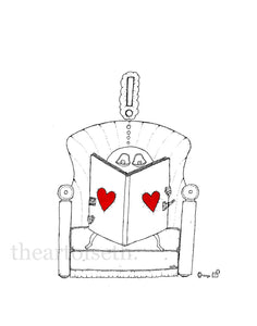 Seth Pitt - 11" x 14" Print - 'the book.' #B16