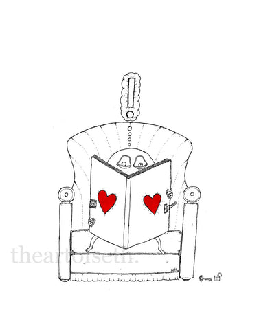 Seth Pitt - 11" x 14" Print - 'the book.' #B16