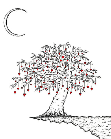 Seth Pitt - 11" x 14" Print - 'The Tree at the Edge of the World' #H12