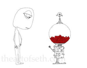 Seth Pitt - 11" x 14" Print - 'penniless Perry.' #P12
