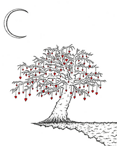 Seth Pitt - 5" x 7" Print - 'the tree at the edge of the world' #H32