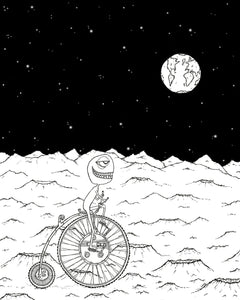 Seth Pitt - 5" x 7" Print - 'Moon Rocks' #M61