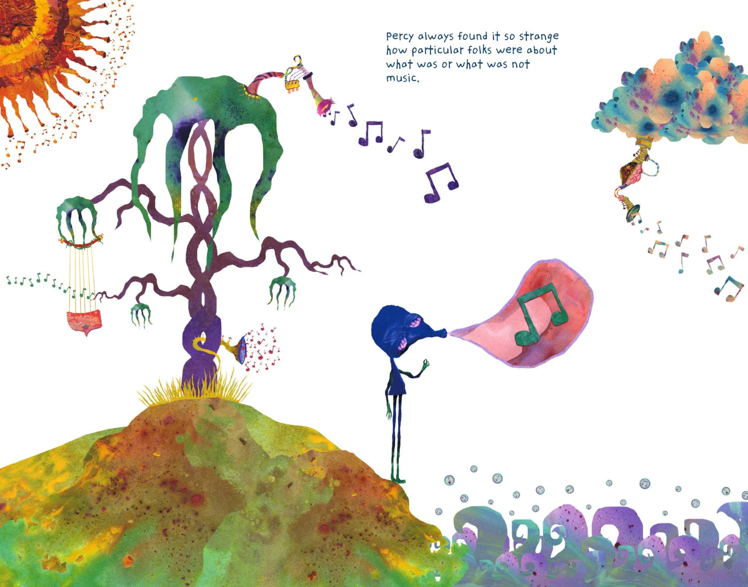 Seth Pitt - 5" x 7" Print - 'The One Great Endless Song' #P73