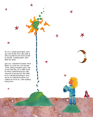 Seth Pitt - 5" x 7" Print - 'Isabella's Quest' #I72