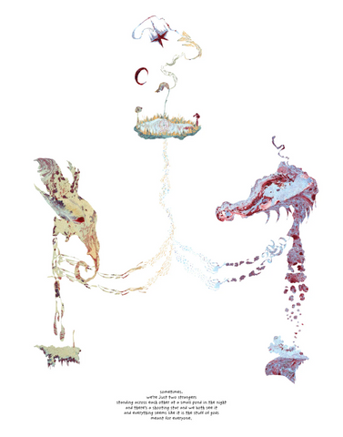 Seth Pitt - 5" x 7" Print - 'The Stuff of the Gods' #S75