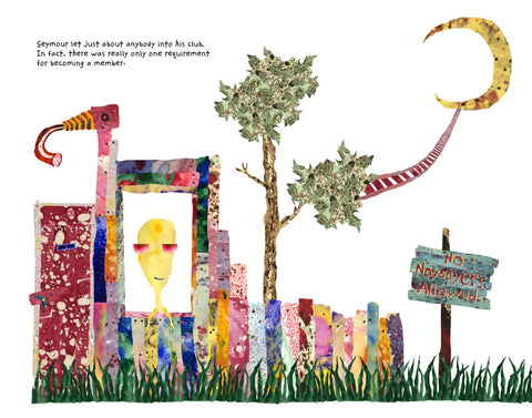 Seth Pitt - 8" x 10" Print - 'Seymour's Club' #C82