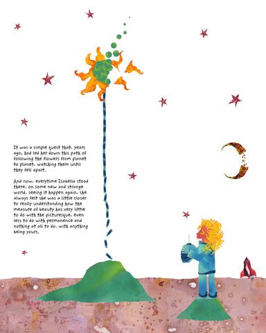 Seth Pitt - 11" x 14" Print - 'Isabella's Quest' #I42