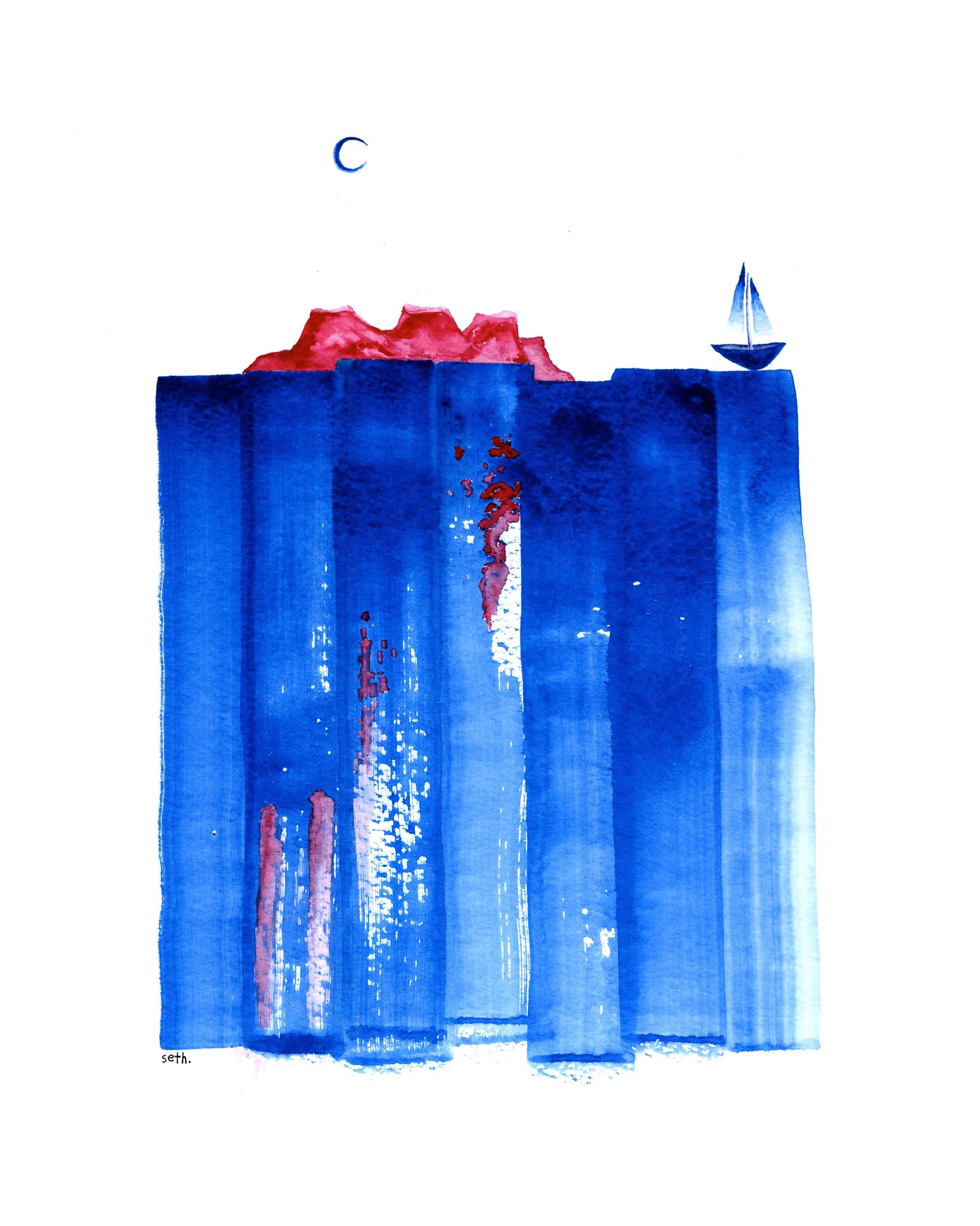 Seth Pitt - 8" x 10" Print - 'A Place Wishing to Be Found' #WR11