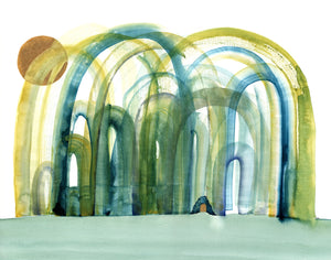Seth Pitt - 8" x 10" Print - 'The Threshold Of A Summer Field' #WT13