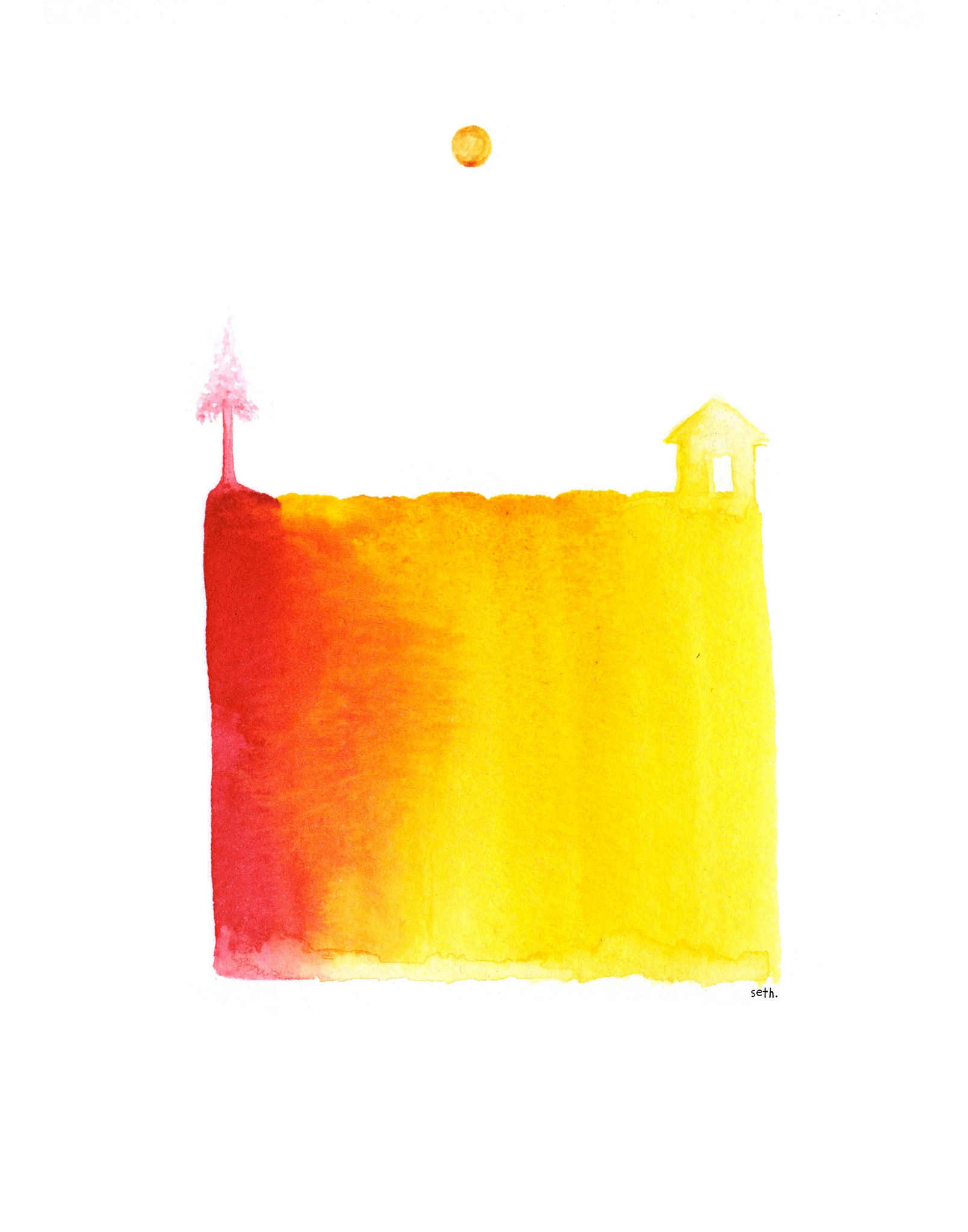 Seth Pitt - 11" x 14" Print - 'Golden Hour' #WG21