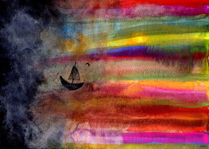 Seth Pitt - 8" x 10" Print - 'Then Came a Different World Altogether' #WA15