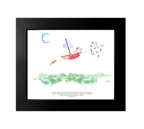 Seth Pitt - Framed 5" x 7" Print - 'Simple Help' #FS77