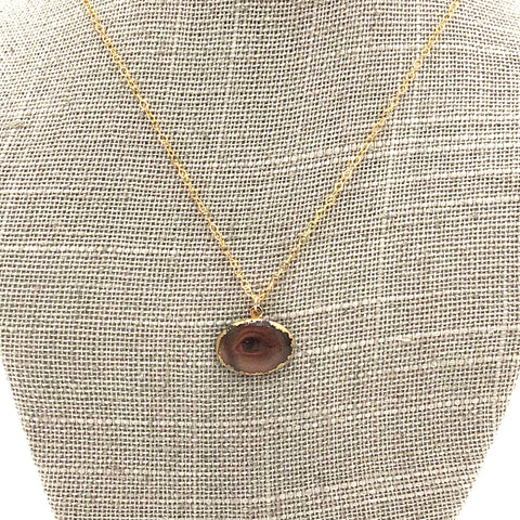 Folkloric Jewelry - Necklace - Pixie Eye (Gold-Filled)