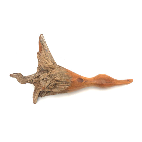 Rarebirds - Wooden Sculpture - Flying Duck Wall Hanging