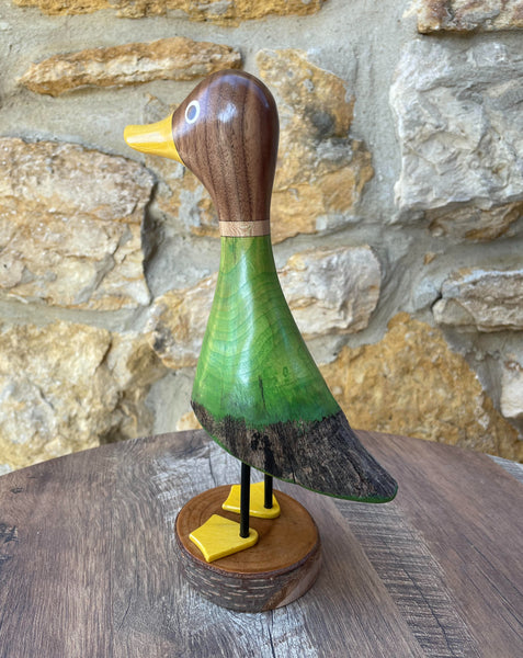 Rarebirds - Wooden Sculpture - 10" Daffy Duck