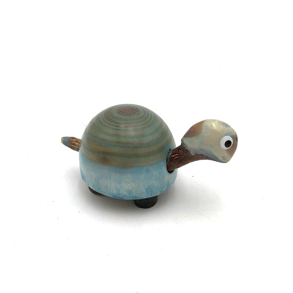 Rarebirds - Wooden Sculpture - 1.5" Turtle