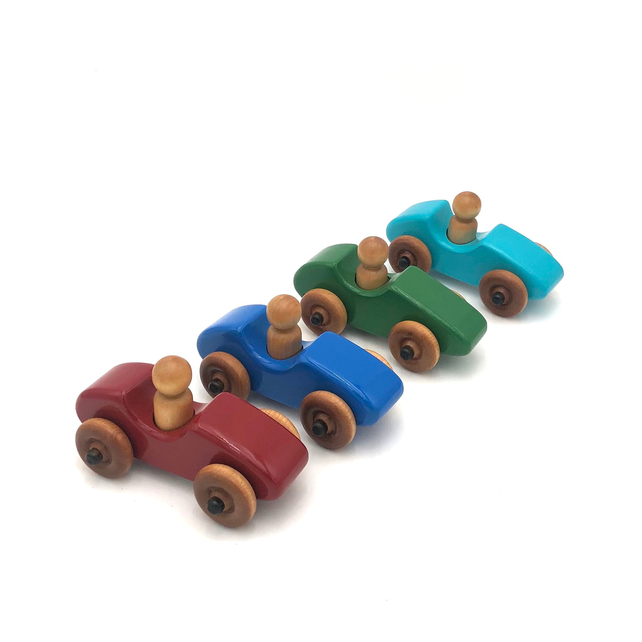 Rarebirds - Wooden Toys - Racecar (Assorted Designs)