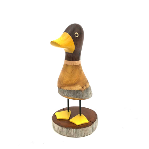 Rarebirds - Wooden Sculpture - 7" Daffy Duck