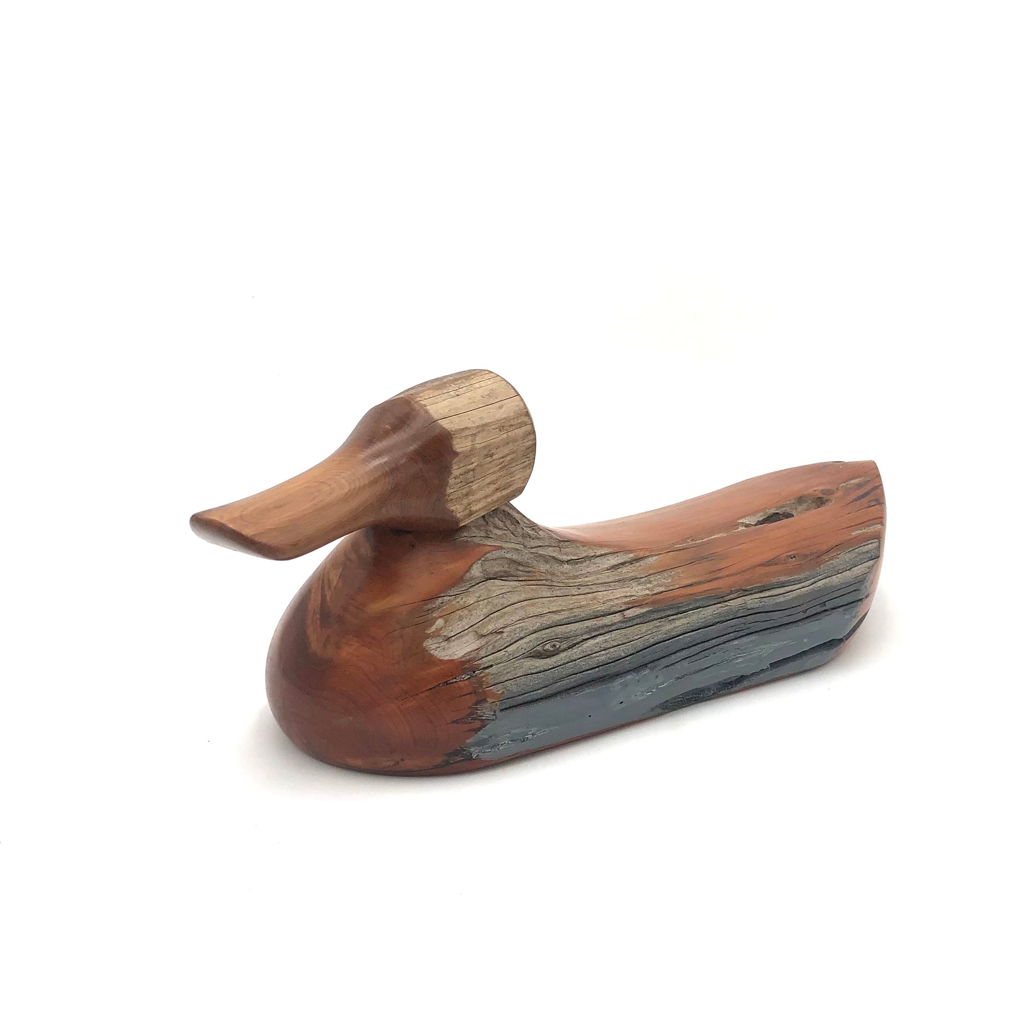 Rarebirds - Wooden Sculpture - 14" Duck 'Decoy'