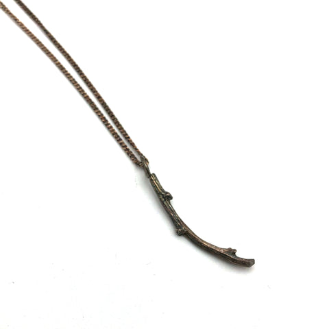 Marysa Sacerdote - Necklace - Branch Charm (Sterling Silver)