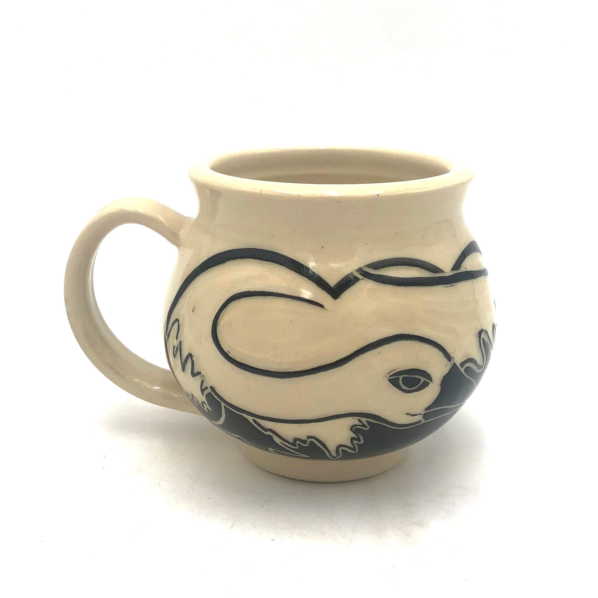 Steph Kates - Mug w/ Sgraffito (Goose) #25-03