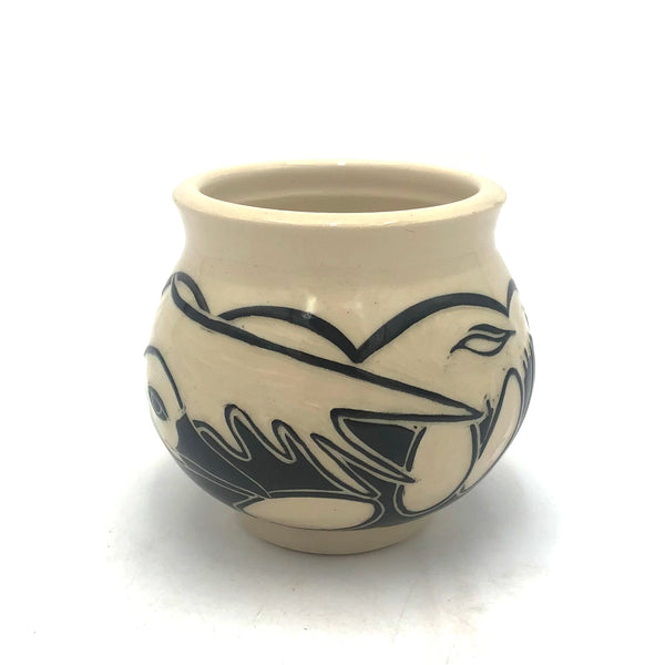 Steph Kates - Mug w/ Sgraffito (Goose) #25-03