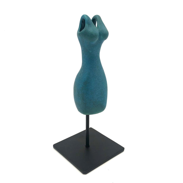Cathy Broski - Ceramic Sculpture on Base - Dresses (Assorted Designs)