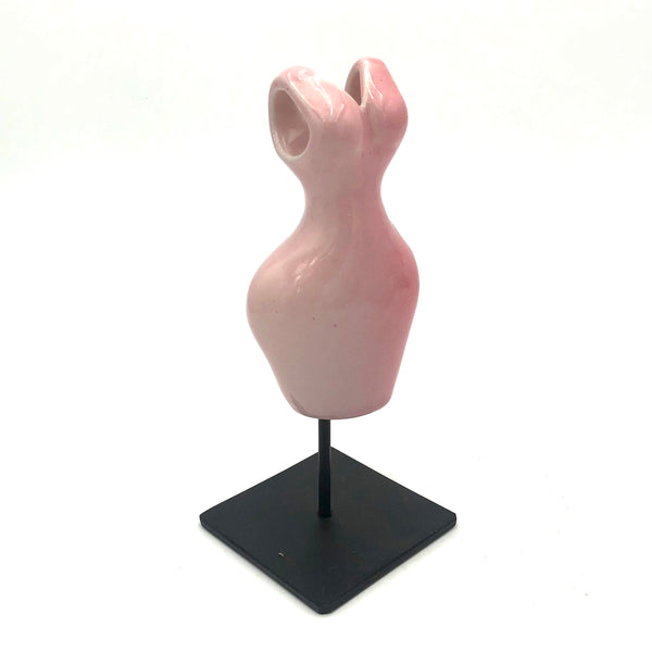 Cathy Broski - Ceramic Sculpture on Base - Dresses (Assorted Designs)