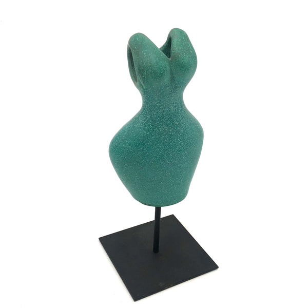 Cathy Broski - Ceramic Sculpture on Base - Dresses (Assorted Designs)
