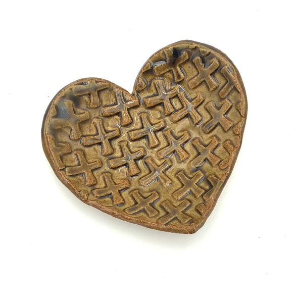 Cathy Broski - Ceramic Heart Bowls (Assorted Designs)