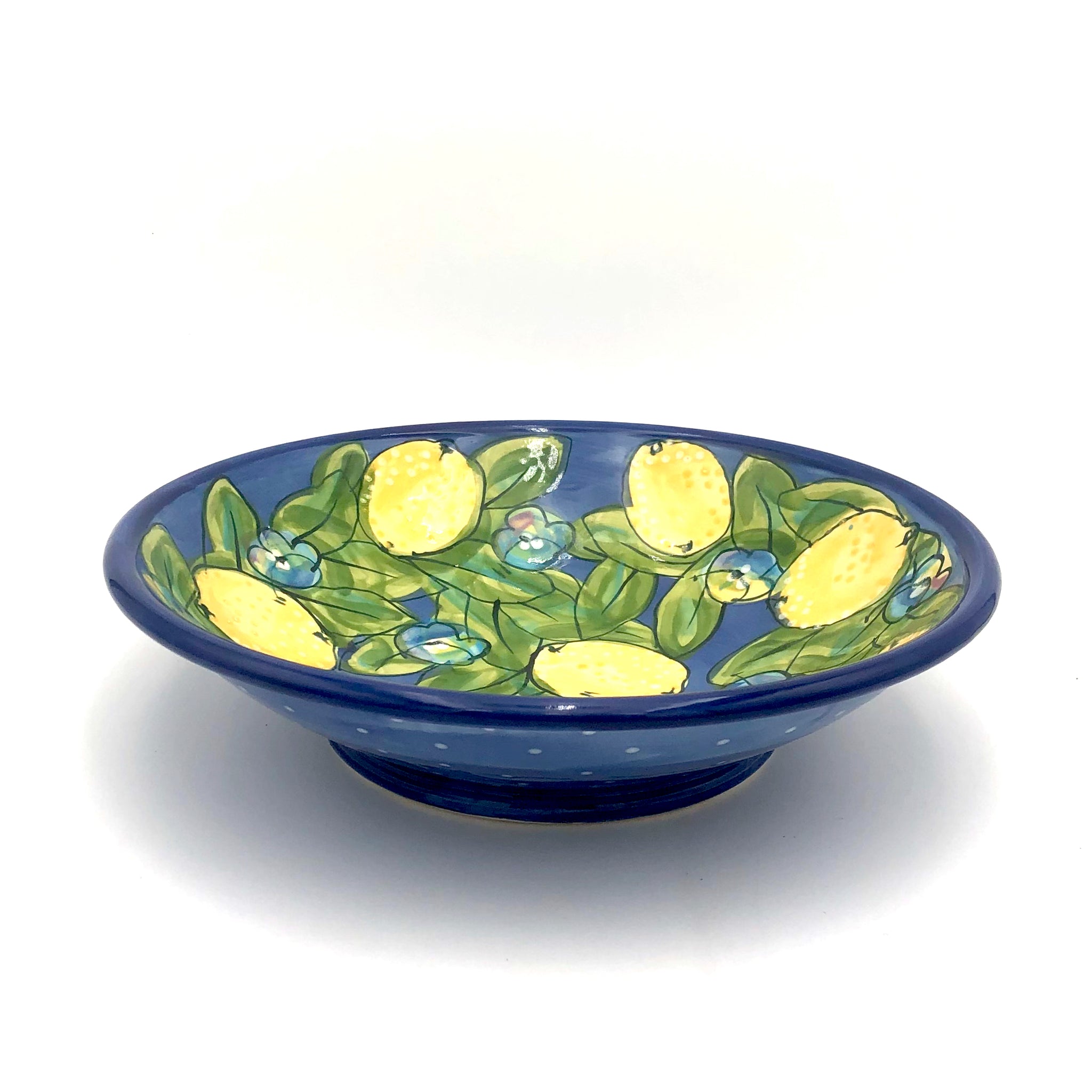 Susan & Peter Stark - Ceramic Serving Bowl - Small (Blue)