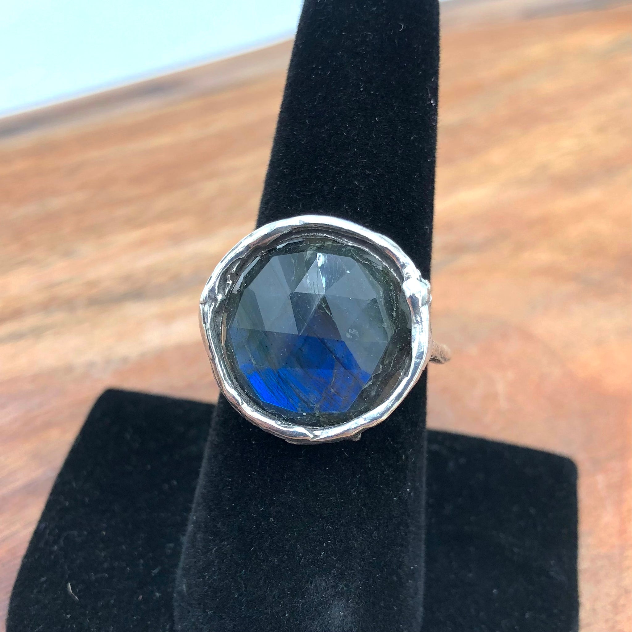 Susan Rodgers Designs - Ring - Halo - Labradorite (HR-005 LB)