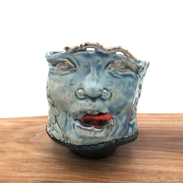 Susan Speck - Tea Bowl (Funk-tional Faces) (Assorted Designs)