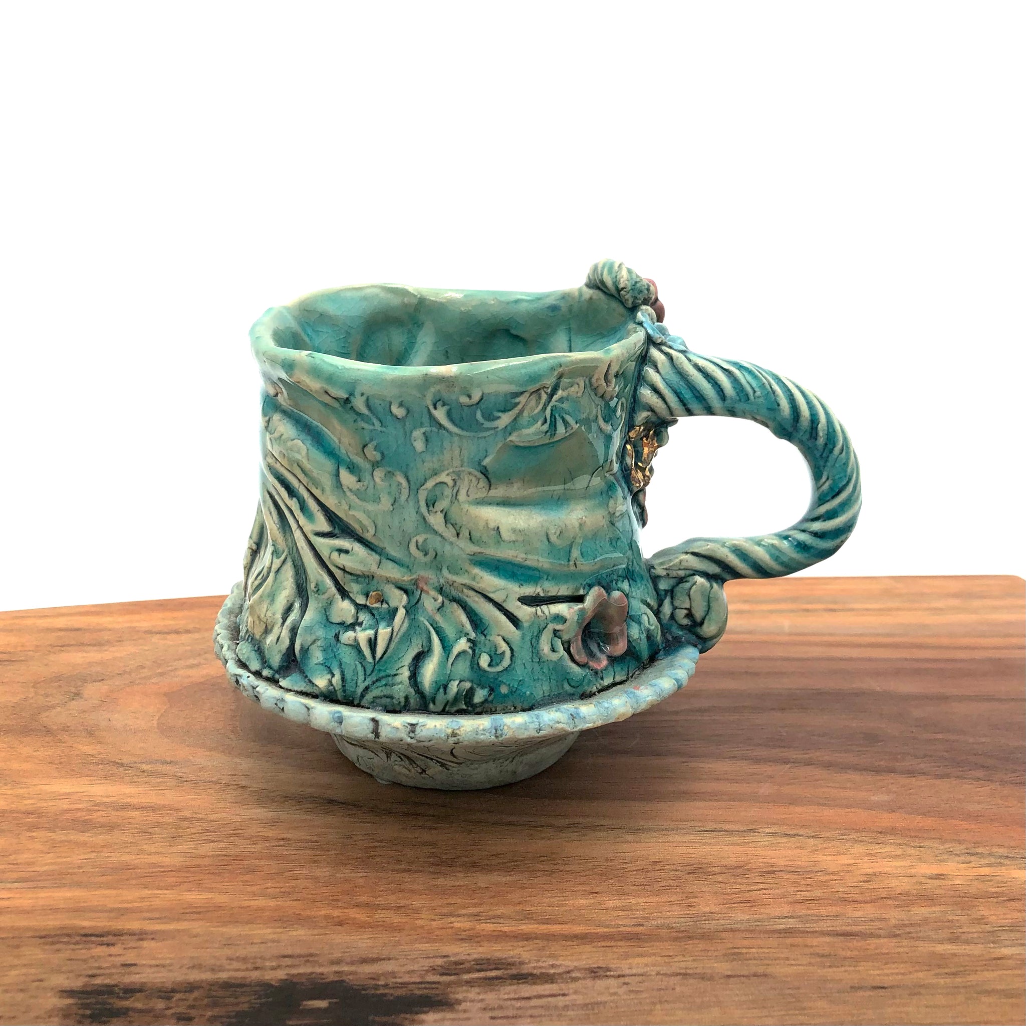 Susan Speck - Tea Cup (Pimpernelly Press-Molded)