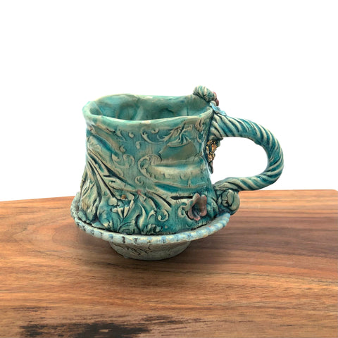 Susan Speck - Tea Cup (Pimpernelly Press-Molded)