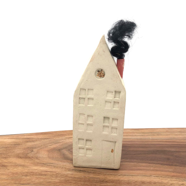 Susan Speck - Ceramic White Wall Houses (Assorted Designs)