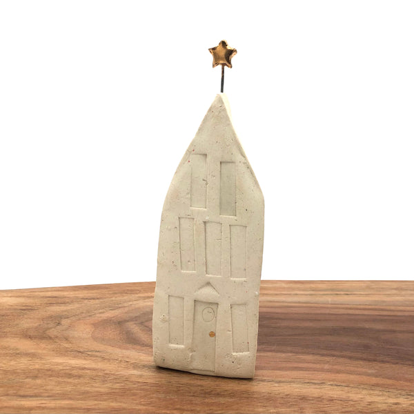 Susan Speck - Ceramic White Wall Houses (Assorted Designs)
