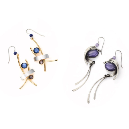 Christophe Poly - Earrings - Regular Wire Hook (Assorted Colors/Designs) #Y