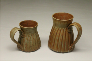 Coburn - Small Mug (Fluted Light Brown)