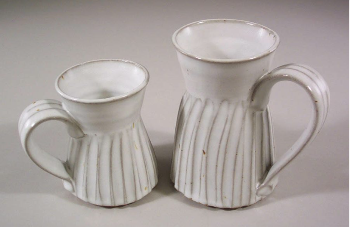 Coburn - Large Mug (Fluted White)