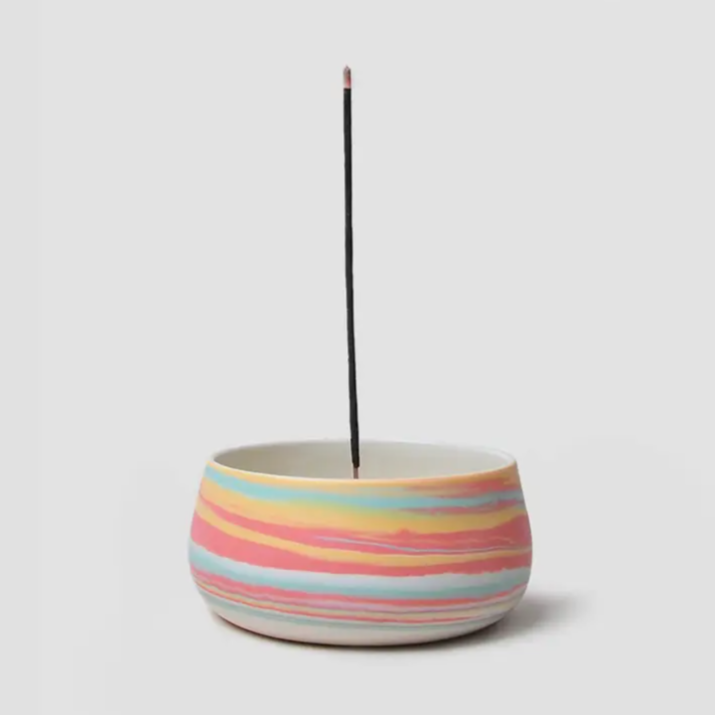 Clay Factor Ceramics - Incense Holder - Taffy Series (Narrow & Tall)