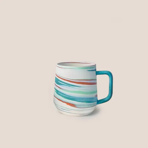 Clay Factor Ceramics - 14oz Large Mug - Taffy Series (Seafoam)