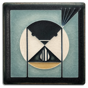 Motawi Tileworks - 4"x 4" Tile - Seed Bandit #4479