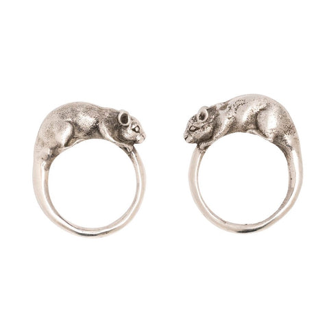 Jenny Walker Jewelry - Ring - Rat (Silver)