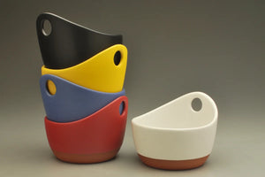 Eshelman Pottery - Handled Soup Bowl (White)