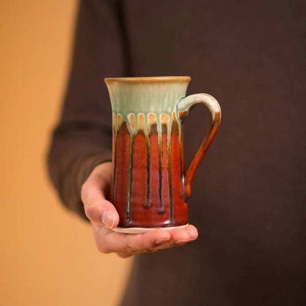 Blanket Creek Pottery - Straight Mug (Rustic Red)