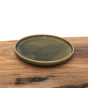 TRIPWARE Japan - Recycled Stoneware Ceramics - Medium Flat Dish (Assorted Colors)