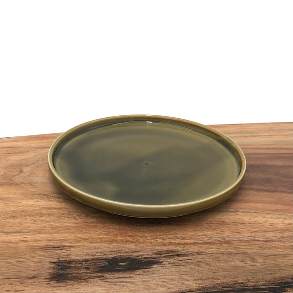 TRIPWARE Japan - Recycled Stoneware Ceramics - Medium Flat Dish (Assorted Colors)