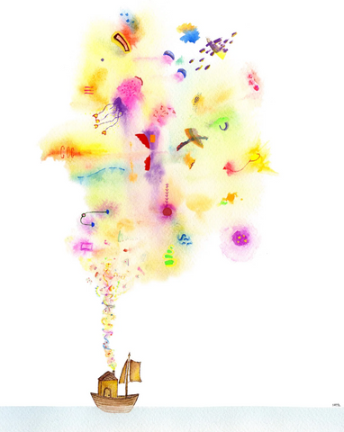 Seth Pitt - 11" x 14" Print - 'Anchor of Stars' #WA24